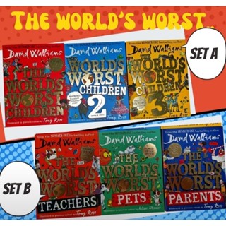 หนังสือชุด The World’s Worst... by David Walliams หนังสืภาษาอังกฤษ วรรณกรรม สำหรับเด็ก