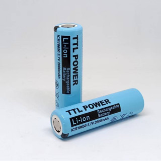 ถ่านชาร์จ18650 3.7V 2600 MAH 1ก้อน