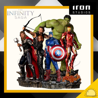 Iron Studios Avengers Battle of New York The Infinity Saga (Complete Set) 1/10 Scale