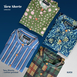 katji / พร้อมส่ง Taru Shorto เสื้อคอจีน