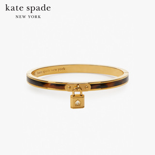 KATE SPADE NEW YORK LOCK AND SPADE CHARM BANGLE KD323 กำไลข้อมือ