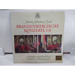 2LP Vinyl Records แผ่นเสียงไวนิล Johann Sebastian Bach BRANDENBURGISCHE KONZERTE I-6   (E2E53)