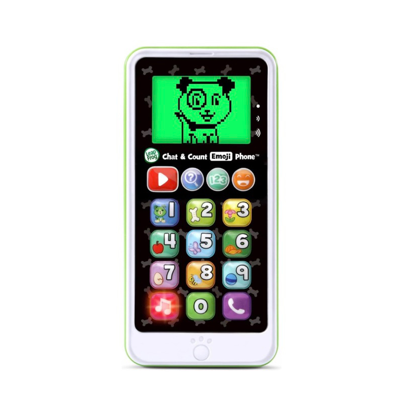 ของเล่นเสริมพัฒนาการ LeapFrog Chat and Count Emoji Phone, Green