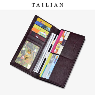 TAILIANกระเป๋าสตางค์ผู้ชายใบยาวขนาด7.5"พร้อมกล่อง #21B