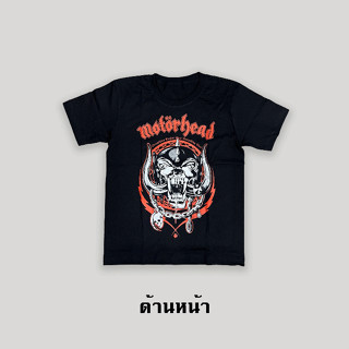 เสื้อยืดแขนสั้นวงร็อค (Motörhead)