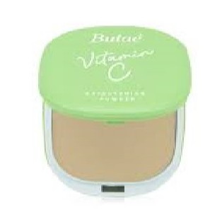 Butae Vitamin C Brightening Powder 11g บูเต้ วิตามินซี ไบรท์เทนนิ่ง พาวเดอร์ แป้ง ตลับเขียว (1 ชิ้น)