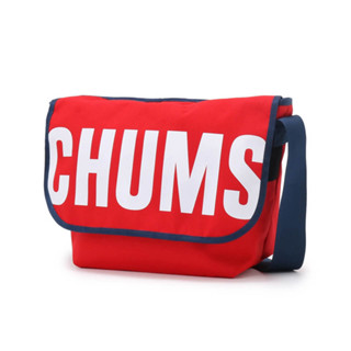 CHUMS RECYCLE CHUMS MESSENGER BAG สี RED - กระเป๋าสะพายข้าง