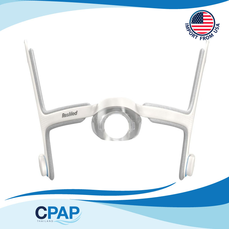 ResMed AirFit™ N20 CPAP Mask Frame By ResMed กรอบโครงหน้ากากบุผ้านุ่ม สำหรับ AirFit™ N20 จาก ResMed 