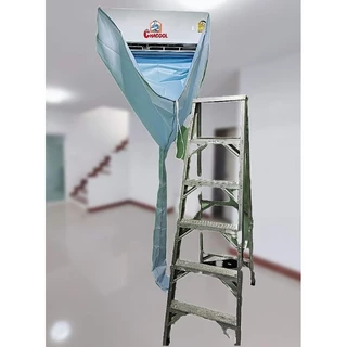 ผ้าใบล้างแอร์ ขนาด 1.5*2 เมตร12,000 btu กันน้ำยาเคมี ผ้าถุงลมนิรภัย หนาทน แข็งแรง ใช้งานสะดวก