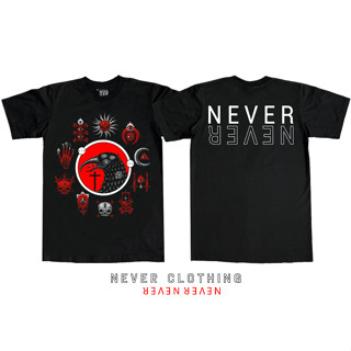 NEVER CLTG เสื้อยืด แขนสั้น รุ่น NEVER NEVER.