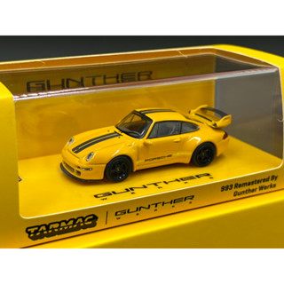 Tarmac Works 993 Remastered By Gunther Werks Yellow - With Special Packaging Box