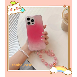 🎁ส่งของขวัญ🎁เคสไอโฟน สำหรับ 11 14 for iPhone Case 13 12 Pro Max เรียบง่าย ระดับสูง โซ่มุก กันกระแทก เคสนิ่ม เคสโทรศัพท์