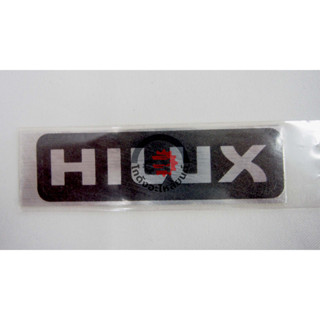 สติ๊กเกอร์ ฝาท้าย โตโยต้า วีโก้ ปี 2004-2014 "HILUX" "1ชิ้น" TOYOTA VIGO 2004-2014 โกดังอะไหล่ยนต์ อะไหล่ยนต์ รถยนต์