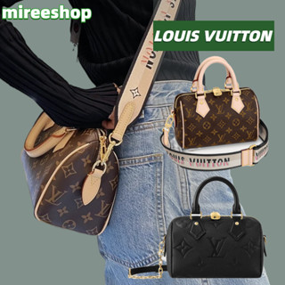 🍒หลุยส์วิตตอง Louis Vuitton กระเป๋ารุ่น SPEEDY BANDOULIÈRE 20