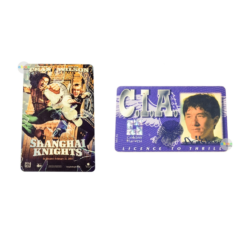 JACKIE CHAN Collection : Cinema member card. 1996-2003 (Used)