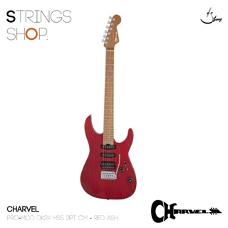 กีตาร์ไฟฟ้า Charvel Pro-Mod DK24 HSS 2PT CM - Red Ash (2969413539)