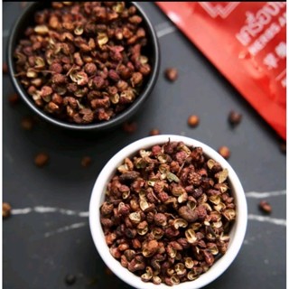 พริกซวงเจีย พริกแดง พริกหม่าล่า พริกหอมเม็ด  Sichuan pepper 500กรัม คัดเกรดพรีเมี่ยม ตรา ปราชญา