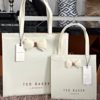 (ลดเพิ่ม10% ทักแชทเพื่อรับโค้ด) Tedbaker * พร้อมส่ง * Size S/L สีครีม ของแท้ 100% จากอังกฤษ🇬🇧