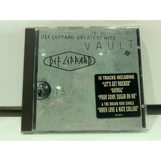 1   CD  MUSIC  ซีดีเพลง   DEF LEPPARD GREATEST HITS 19 80 VAULT 19 95      (M1E176)