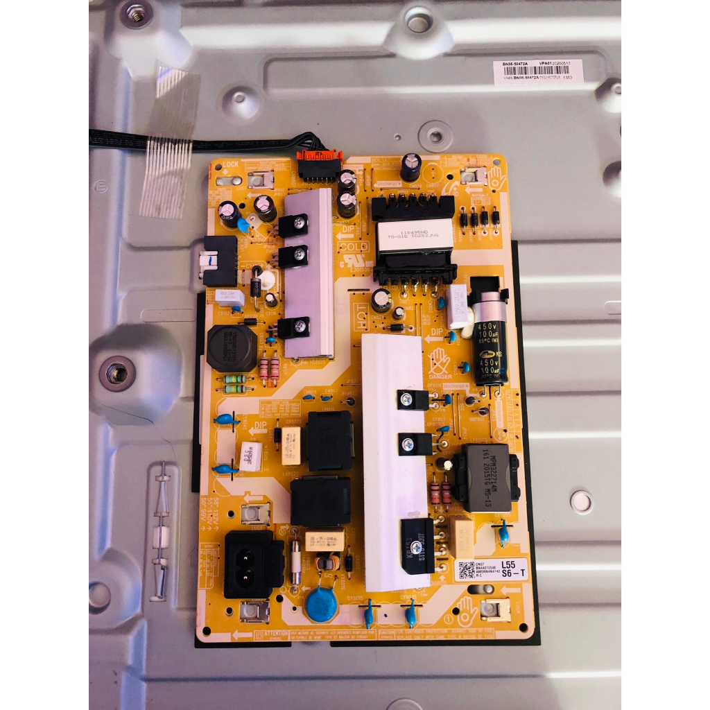 เพาเวอร์ซัพพลายทีวีซัมซุง/ภาคจ่ายไฟทีวีซัมซุง (Power Supply TV SAMSUNG) อะไหล่แท้#มือสองพร้อมใช้งาน พาร์ทBN44-01054E :BN