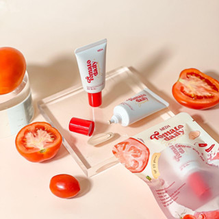 [ของแท้ พร้อมส่ง‼️]มีด้า กันแดดมะเขือเทศ MEDA TOMATO SUNSCREEN คุมมัน กันน้ำ กันแดดปรับสีผิว กันแดดสีเนื้อ กันแดดรองพื้น