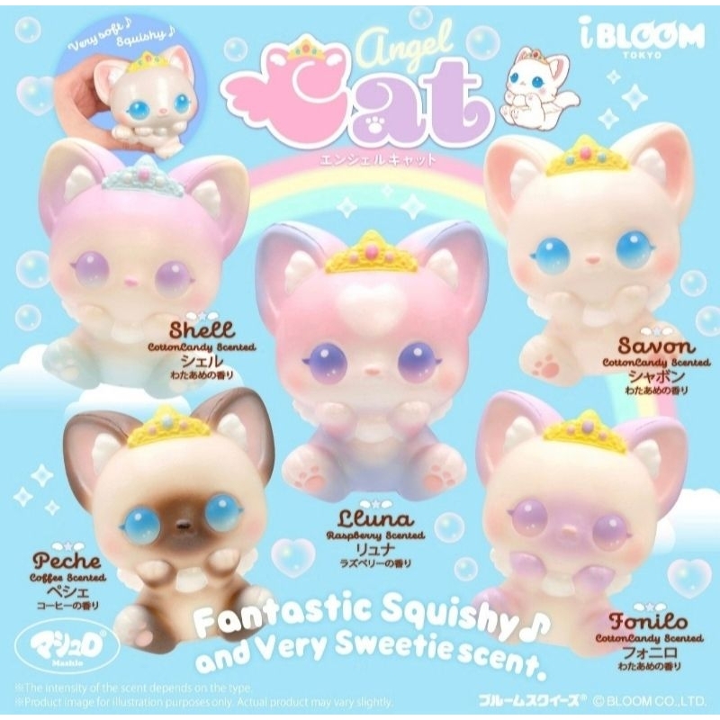 สกุชชี่ Ibloom Angel Cat Squishy รุ่นใหม่ล่าสุดน่าร้ากก