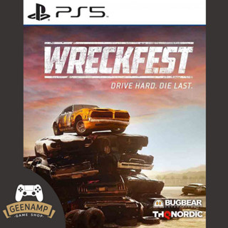 (โค้ดshopee 20DDXTRA915 ลด20%) PS5 [มือ1] Wreckfest : Drive Hard. Die Last. (R2/EU)(EN) - DRIVE HARD DIE LAST