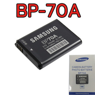 lowest discount☼✕☁Samsung เดิม BP70A แบตเตอรี่กล้องดิจิตอล ES65 ES70 ST60 PL120 PL170 ST100