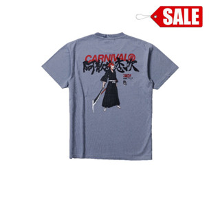 [พร้อมส่ง แท้💯] เสื้อยืด CARNIVAL BLEACH RENJI T-SHIRT GREY มือ1