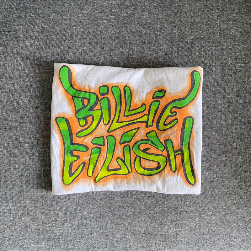 เสื้อยืด Billie Eilish แท้💯 (อก 34" ยาว 54")