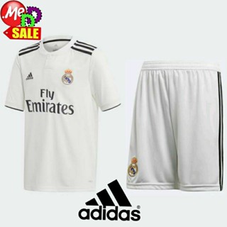 Adidas - ใหม่ เสื้อ กางเกง ใส่เล่นฟุตปอล/ซ็อกเกอร์ ADIDAS REAL MADRID HOME SHORTS / TEE CG0549 CG0554