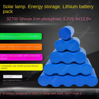 ถนนพลังงานแสงอาทิตย์แบตเตอรี่ลิเธียมความจุขนาดใหญ่32700ลิเธียมเหล็กฟอสเฟต3.2V6.4V12.8Vใหม่ทื่อ 7MBr