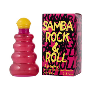 ✅Samba Rock &amp; Roll women Eau De Toilette Spray 3.4 oz/100ML.