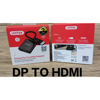 ส่งจากไทย DP to HDMI DisplayPort to HDMI Adapter CONVERTER Display Port 1.1a to HDMI Y-5118DA Unitek Y5118DA