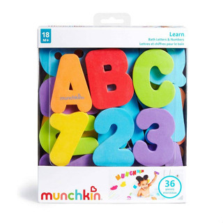 Munchkin : MNK11020 ของเล่นในน้ำ Bath Letters and Numbers