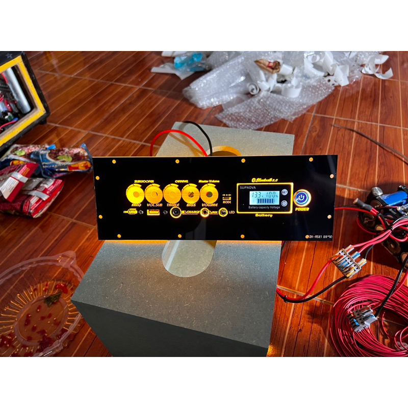 เพลทไฟAs21พร้อมอุปกรณ์รอบข้างยกเว้นแอม