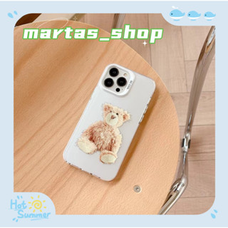 ❤️ส่งของขวัญ❤️ เคสไอโฟน 11 12 13 14 Pro Max หมีน้อย เรียบง่าย สไตล์คู่รัก ระดับสูง สาวน่ารักหัวใจ Case for iPhone สาวน่า