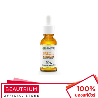 GARNIER Skin Naturals Bright Complete Overnight Booster Serum ผลิตภัณฑ์บำรุงผิวหน้า 30ml