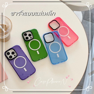 เคสไอโฟน iphone 11 14 Pro Max สีทึบ เรียบง่าย แรงดึงดูดของแม่เหล็ก เคส ป้องกันการตก iphone 12 13 Pro Case for iPhone