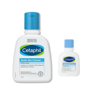 Cetaphil Gentle Skin Cleanser 118ml 29ml Cream10g เซตาฟิล เจนเทิล สกิน คลีนเซอร์