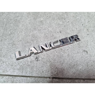 โลโก้ตัวอักษร แลนเซอร์ ติดด้านหลัง มิตซูบิชิ 2008 - 2012 Mitsubishi Lancer GLX 1.6 letter logo for rear trunk