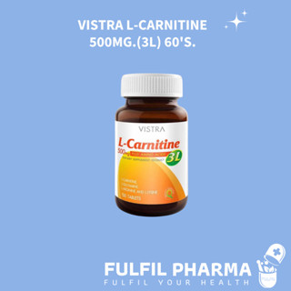 VISTRA L-CARNITINE 500MG.(3L) 60S.