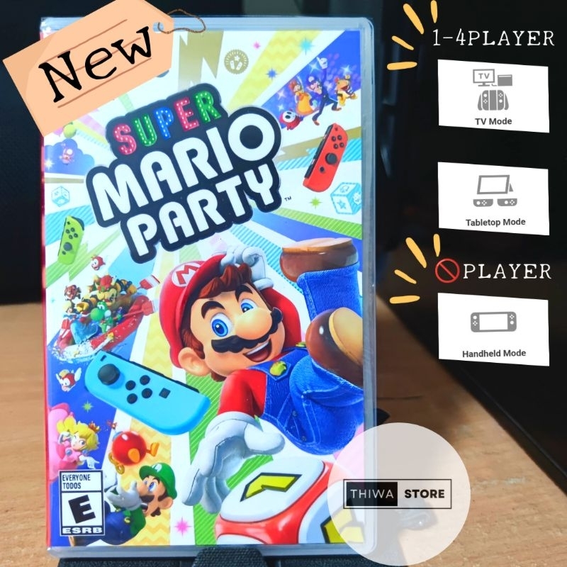 (โปรวันเดียว25.1 ลดเหลือ 1,192 บาท โค้ด 20DDX125) (มือ1) Nintendo Switch | Super Mario Party