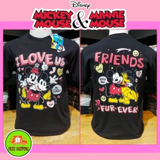 เสื้อDisney ลาย Mickey mouse สีดำ (MKX-053)