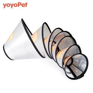 yoyopet : ปลอกคอกันเลียสัตว์เลี้ยง คอลล่ากันเลีย แมว สุนัข ป้องกันการเลียแผล มีหลายขนาดให้เลือก