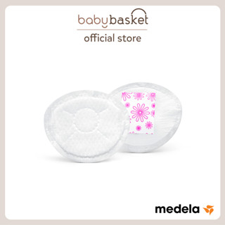 Medela แผ่นซับน้ำนมแบบใช้แล้วทิ้ง รุ่นบางและซึมซับได้ดีเป็นพิเศษ 1 กล่อง 30 ชิ้น