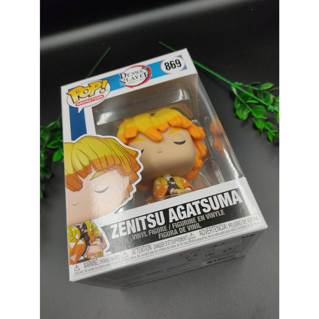 Funko Pop Animation - Zenitsu Agatsuma #869 จาก Demon Slayer ของแท้ พร้อมส่ง