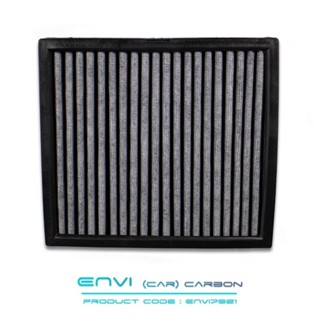 ENVI กรองฝุ่น PM 2.5 ไส้กรอง กรองแอร์ ไส้กรองแอร์ คาร์บอน สำหรับ Chevrolet Isuzu Nissan รุ่น Carbon รหัส ENVI-7021-CBBLK