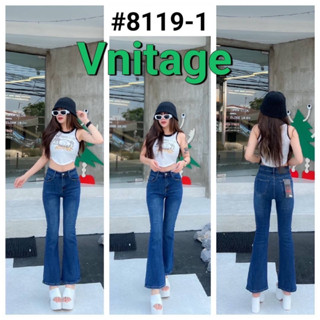 🔥[พร้อมส่ง]🔥กางเกงยีนส์ขาม้า ป้าย Vintage เอวสูงผ้ายืดใส่สบาย ขาม้าวินเทจใส่แล้วสูง ขายดีมาก ใส่สวยมากๆ