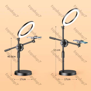 ✔[🇹🇭พร้อมส่ง🎁]ขาตั้งถ่ายมุมสูง ขาตั้งถ่ายTopview ถ่ายทำอาหาร รีวิวสินค้า ไลฟ์สด การเรียนการสอน ครบทุกการใช้งาน(มีไฟ) ls5